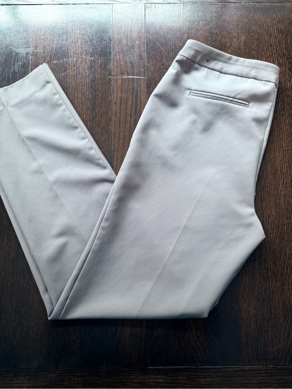 Zac & Rachel Slim Fit Dress Pants in Light Gray Size 10
